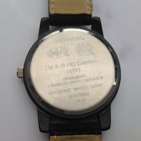 TM & DC Comics BATMAN Quartz Watch  Accutime - Picture 10 of 16